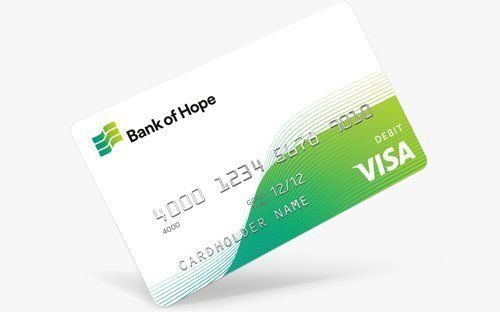 Bank of Hope Visa Platinum Secured