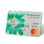 Citizens Bank Clear Value Mastercard