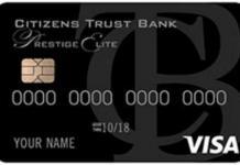 Citizens Trust Bank Visa Prestige Elite Credit Card Citizens Trust Bank Visa Prestige Elite Credit Card