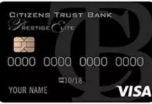 Citizens Trust Bank Visa Prestige Elite Credit Card Citizens Trust Bank Visa Prestige Elite Credit Card