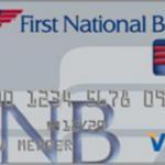 First National Bank Visa Credit Card