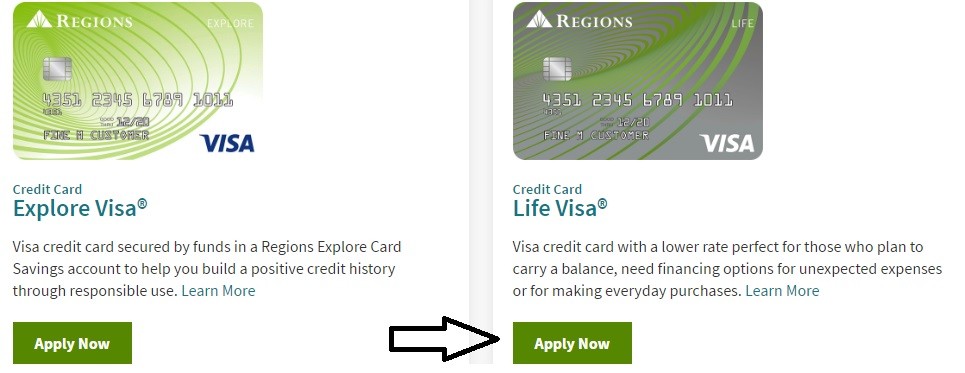 Click on apply now button under the credit card which you want to own