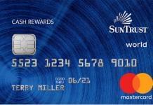 SunTrust Bank Cash Rewards Credit Card SunTrust Bank Cash Rewards Credit Card